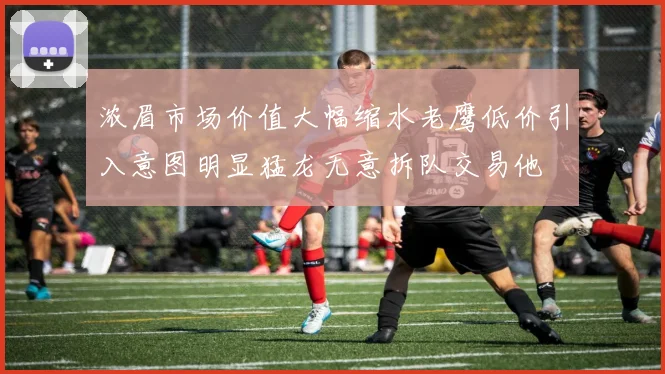 浓眉市场价值大幅缩水老鹰低价引入意图明显猛龙无意拆队交易他